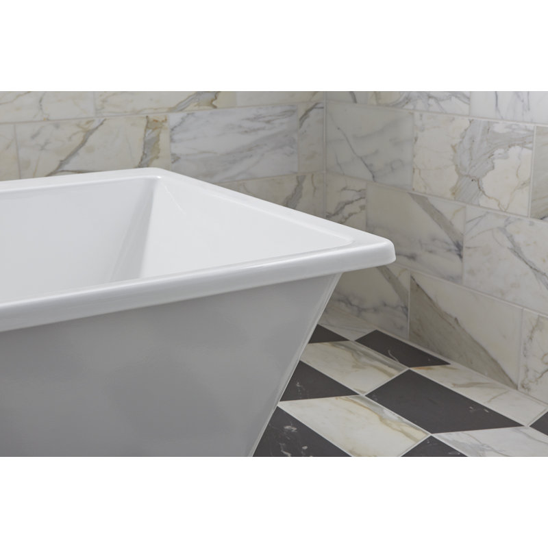 Rêve® 67" x 36" Freestanding Soaking, White