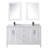 Daria 60'' Double Bathroom Vanity with Carrara Marble Top-97961478-97961484