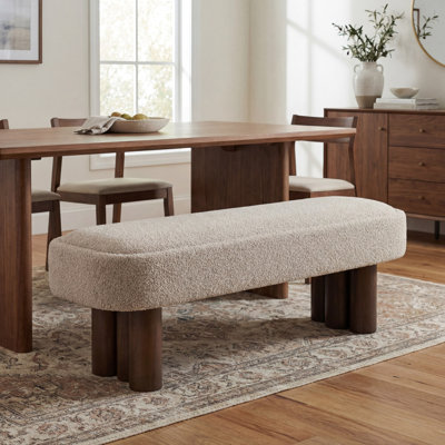 Bancs rembourrés Comfort, 60 po Boucle