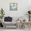 "Wild Poppies & Bee", art mural sur toile flottante par Levison Design-1063031516-1063031515
