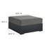 Canapé modulaire d'extérieur en U avec coussins 57,5 po Modway Tahoe-95616604