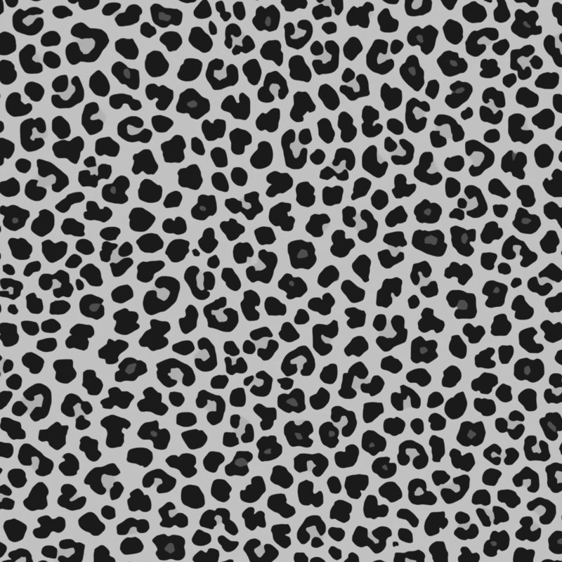 Tapis de bain à motif Boyd, L 24 po x L 17 po, Gris moyen / noir