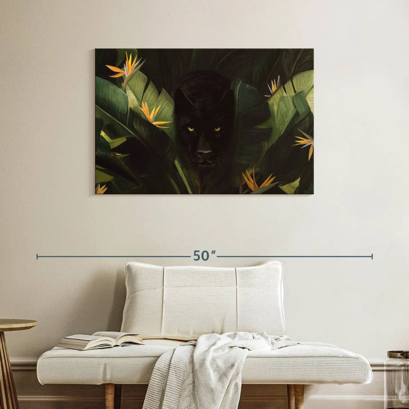 Brampt Hello Panther, 26" H x 39" W