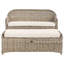 Chilson 150cm Wide Curved Wicker Patio Sofa with Cushions-201337103