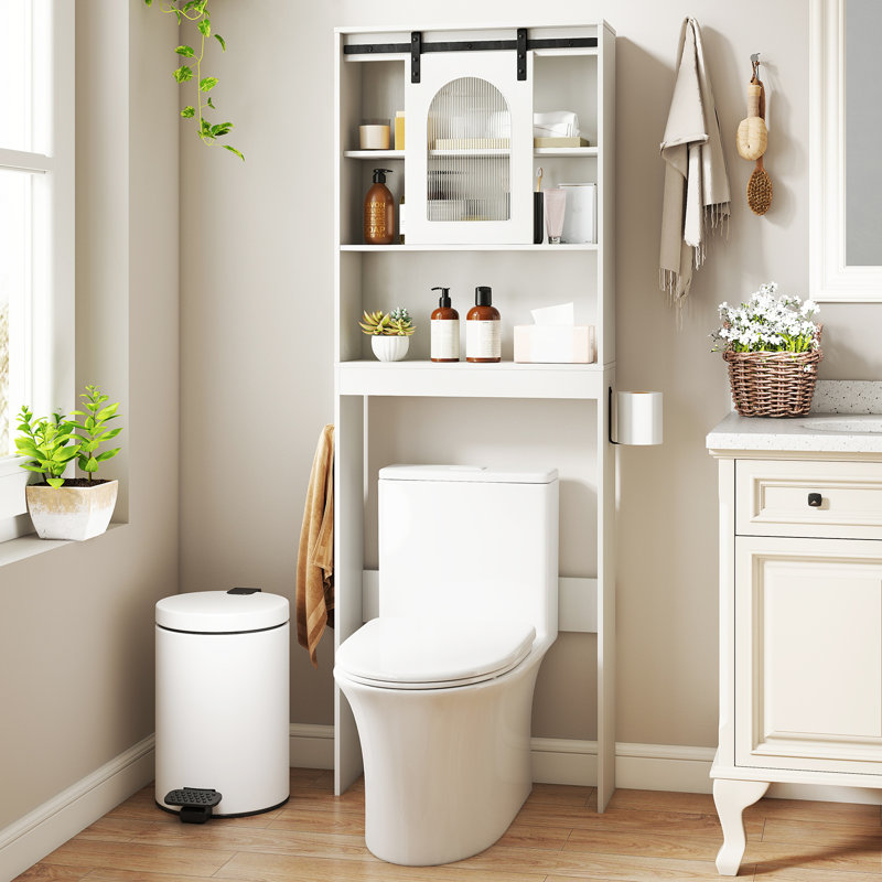 Freestanding Over The Toilet Storage, White