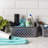IRIS Medium Plastic Storage Baskets, Gray-901997869