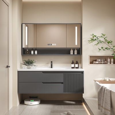 Modern simple vanitie bathroom cabinet