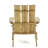 Damione Acacia Foldable Outdoor Adirondack Chair-811588522