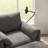 Chenille Armchair With Ottoman-541482967