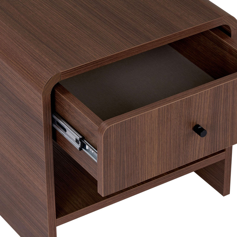Nightstand, Milano Walnut