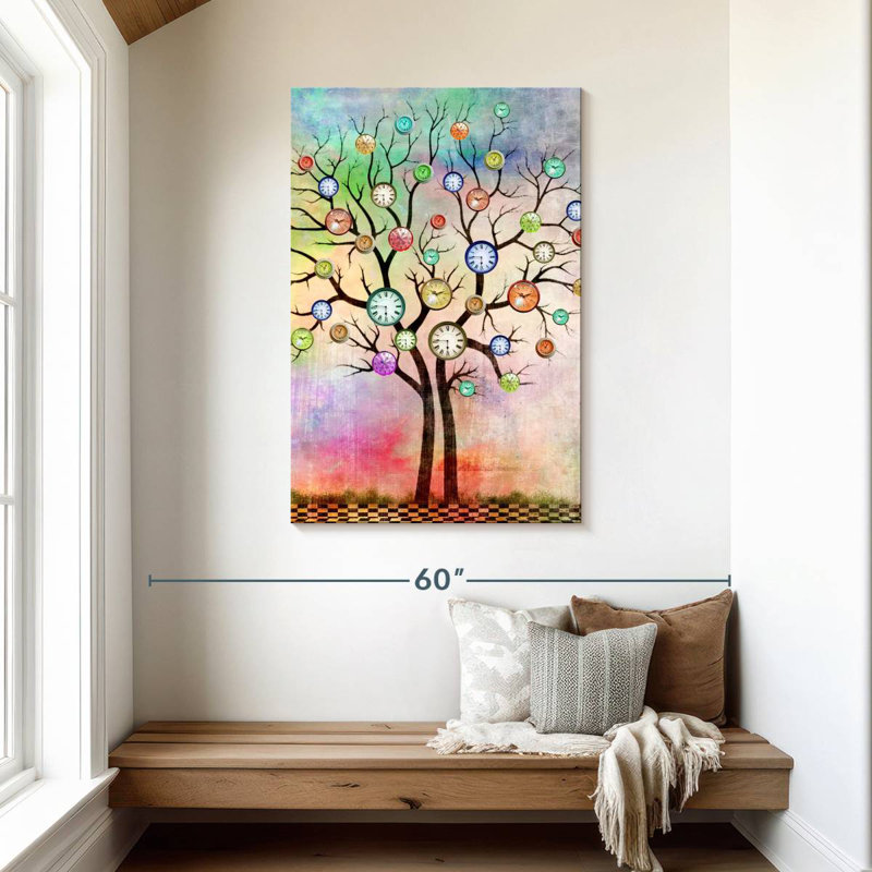 Kelan Tree Watches, 45" H x 30" W