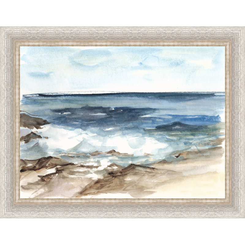 « aquarelle v », reproduction d’art encadrée