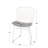 Merrimac 18'' H Upholstered Metal Side Chair