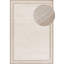 Carmel Modern Bordered Cream/Beige Area Rug-128552595