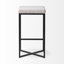 Tabouret de comptoir rembourré Rosetta-134127599-23424015