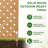 3-Panel Cedar Wood Air Conditioner Fence and Outdoor Privacy Screen with Metal Ground Stakes, 32" W x 38" H per Panel-118302025