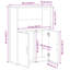 Shevetta 85cm H x 60cm W Bookcase-1699956535