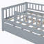 Lit de jour en bois avec couchette et garde-corps-657603966-657603964