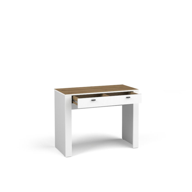 Olusola Dressing Table, Oak/White