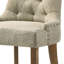 Ensemble de 2 chaises d'appoint en tissu beige et finition chêne récupéré-1562999433-1562999436