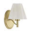 Applique murale 1 lumière Rosa en laiton noble par Breegan Jane-135435455