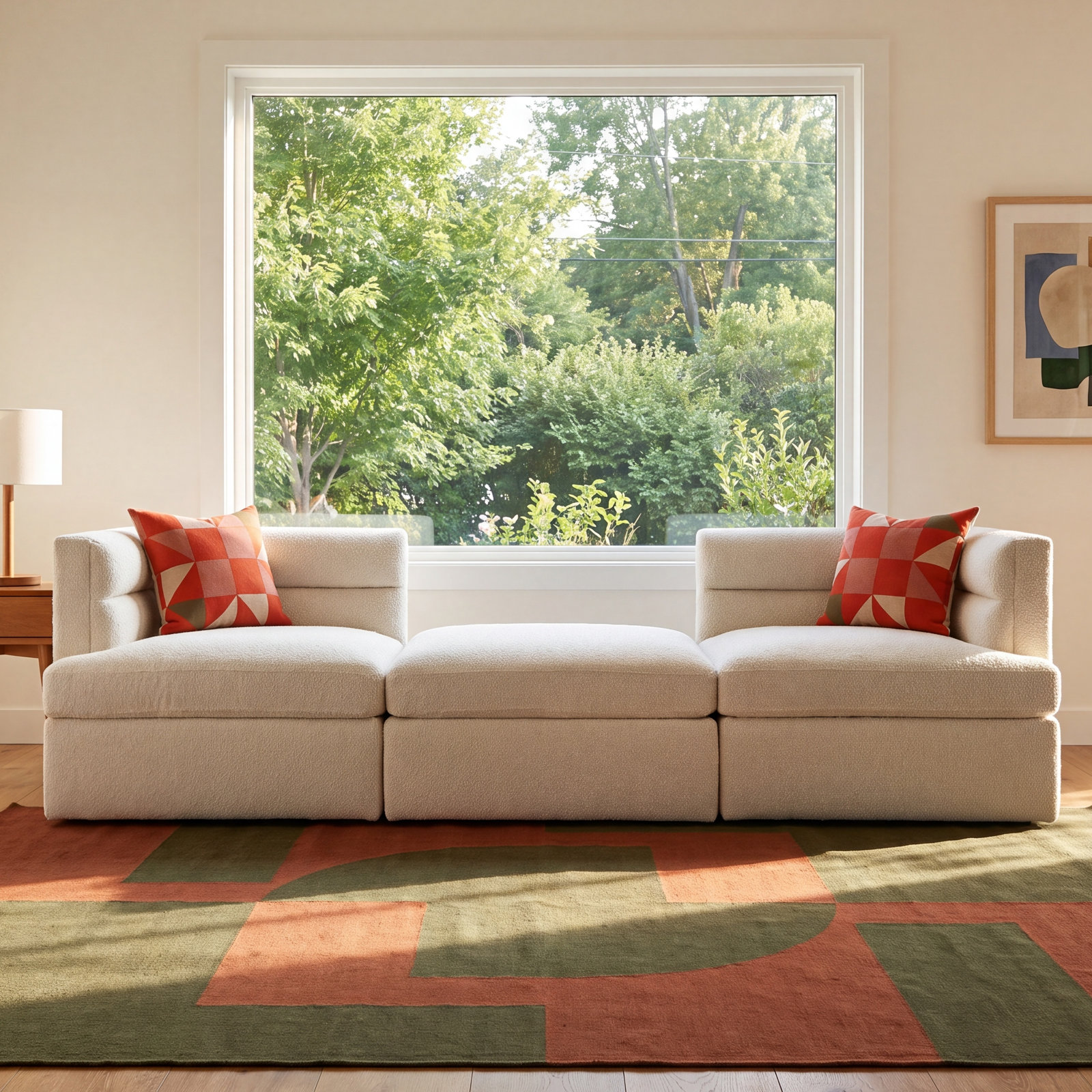 Zahari 114'' Upholstered Sofa