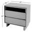 Table de chevet 2 tiroirs Soleil-1639276297