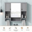 Armoire de salle de bain murale avec miroir-683747444