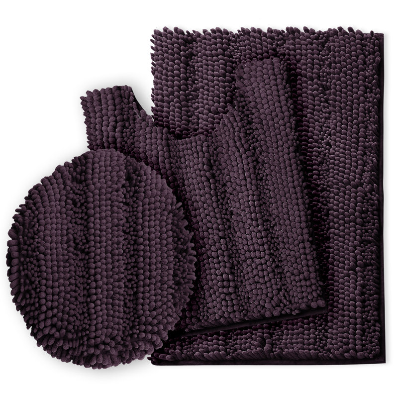Ensemble de tapis de bain Peletier, Mauve