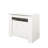 118.50in Extendable Console, White Color, And Chipboard Construction, Console For Entryway Multifunctional Table 120.64in X 31.4in, White, Particle Board, Option