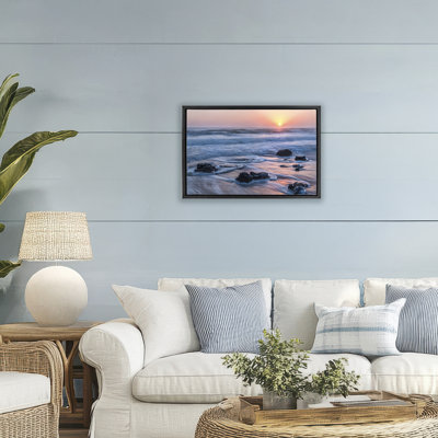 Life Always Changes Seascape Floating Frame, design by Jon Evan