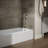Entity 60 In. X 32 In. Alcove Bath With Right Drain-91081159