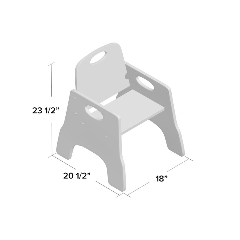 Jonti-Craft® Chairries®, Non inclus, 7 po