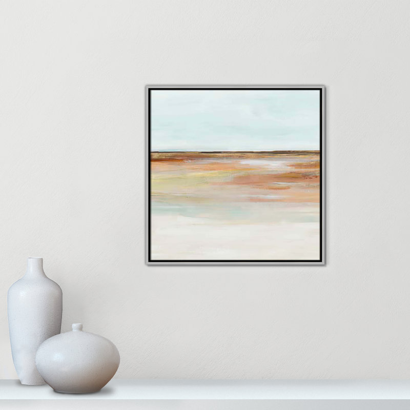 «Coastal Glades I Print» par Ian C, Encadrement argenté, H 25,5 po x l 25,5 po x P 2 po