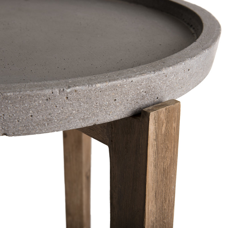 Jamya Round Outdoor Side Table , 50cm cm W 51.5cm cm D