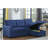 Upholstered Pull out Sectional Sofa with Chaise