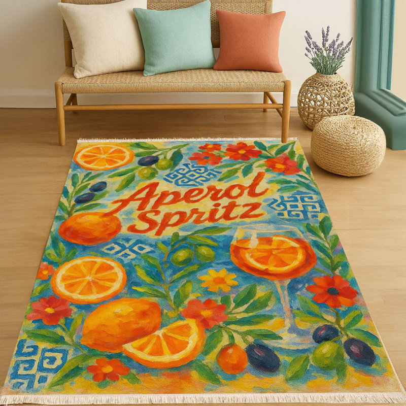Tapis de cuisine Aperol