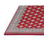 Tapis rouge / gris Sarina Southwestern-897912194