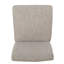 Stylish Dining Chairs - Grey Upholstery, Robust Structure For Long-term Use Modern Upholstered With Materials