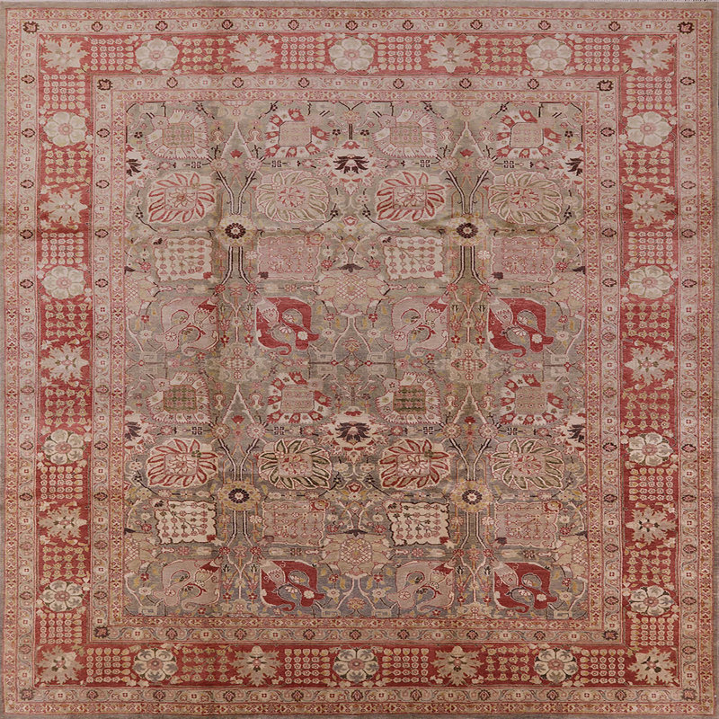 Cianne Oriental Indoor Rug, Square 7'