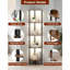 169 cm H x 30 cm W Corner Bookcase