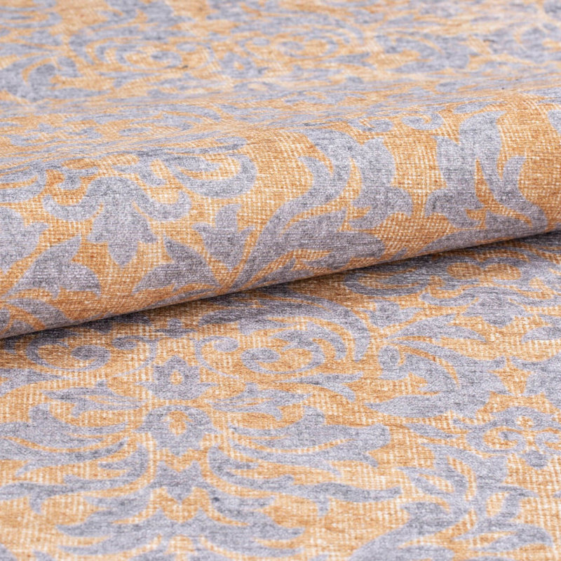 Premium Machine Washable Carpet, 4.6 x 6.2 Feet, 100% Polyester, 1850 g/m² | Pile Height: 0.2 Inches | Eco-Friendly Recycled Poly Cotton Underside | Perfect for Living Room, Bedroom, and High-Traffic Areas