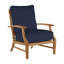 Croquet Teak Patio Chair with Cushions-581694907-624970021-620457045