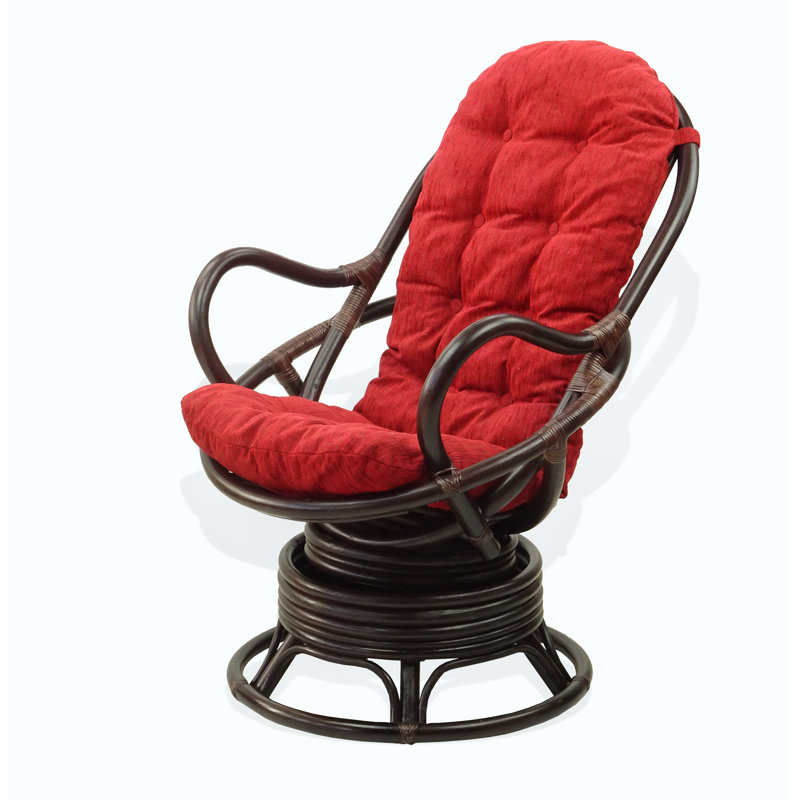 Méridienne pivotante l 28 po Gartman, Polypropylène rouge / oléfine