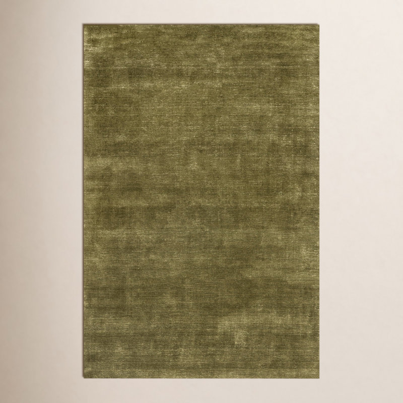 Lahjar Speckled Flatweave Wool Rug, Round 6'