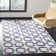 Cartwright Studio Leather Hand Woven Leather Geometric Rug