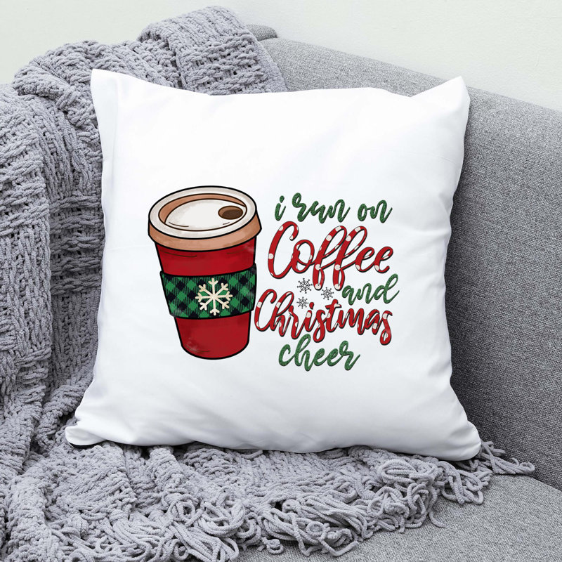 Christmas-03 Reversible Throw Pillow, 18" x 18"