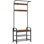 Portemanteau avec banc et rangement pour chaussures
