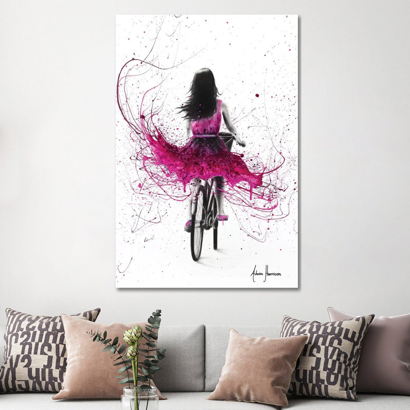 Quintessential Cycle by Ashvin Harrison - Print on Canvas, 101.6 cm H x 66.04 cm W x 3.175 cm D, Wrapped Canvas