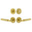 Circolo Contempo Smooth Entry Lever Set with Single Cylinder Deadbolt-368360440-368360441-368360446